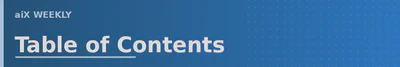 Table of Contents